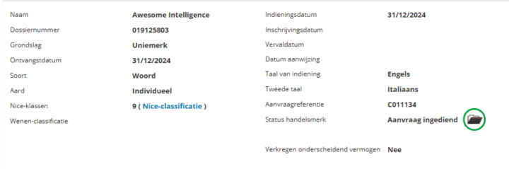 Screenshot of the 'Awesome Intelligence' brand in Europe