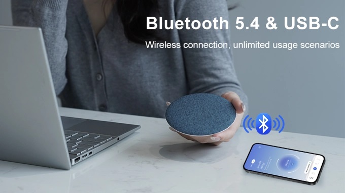 Bluetooth-колонка SluTune Q1 в інтер'єрі
