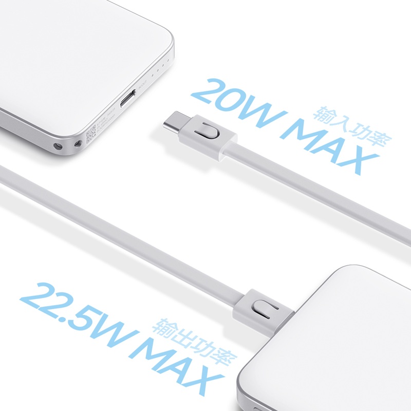 Пауербанк Xiaomi з USB-C-кабелем