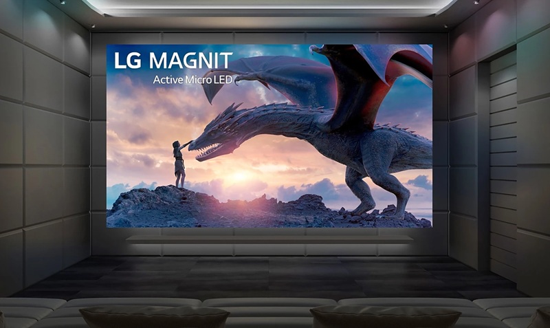LG Magnit телевизор экран крупным планом