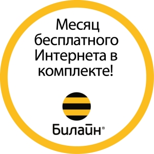 Месяц бесплатного интернета от Билайн и 3Q-2