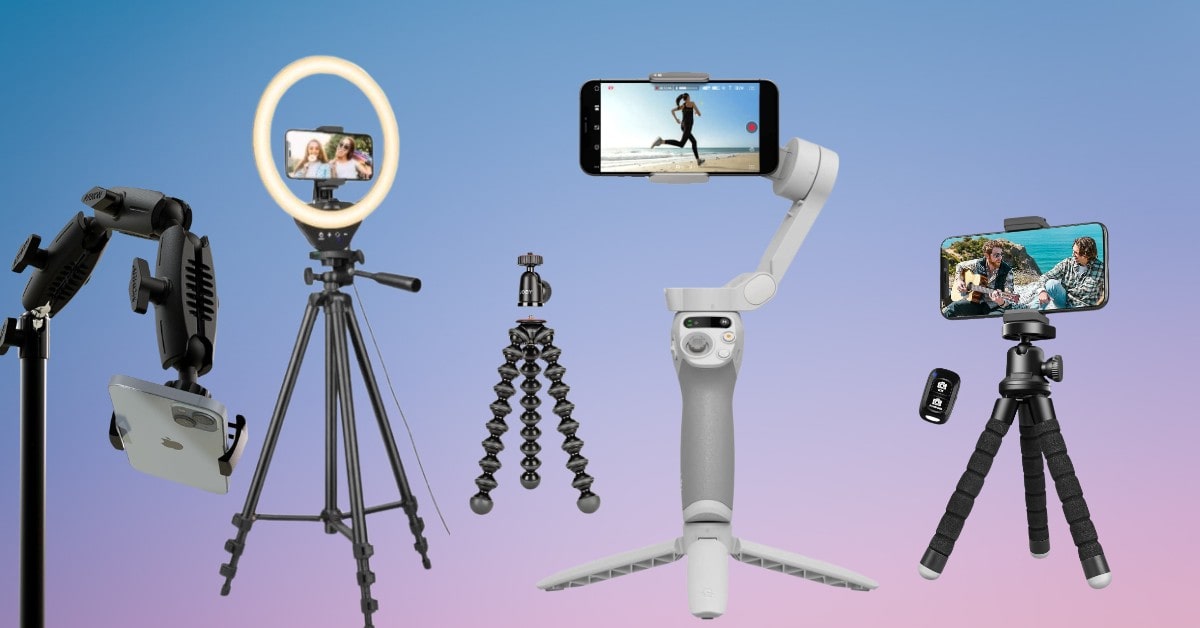 meilleur support de téléphone pour enregistrement vidéo 2026