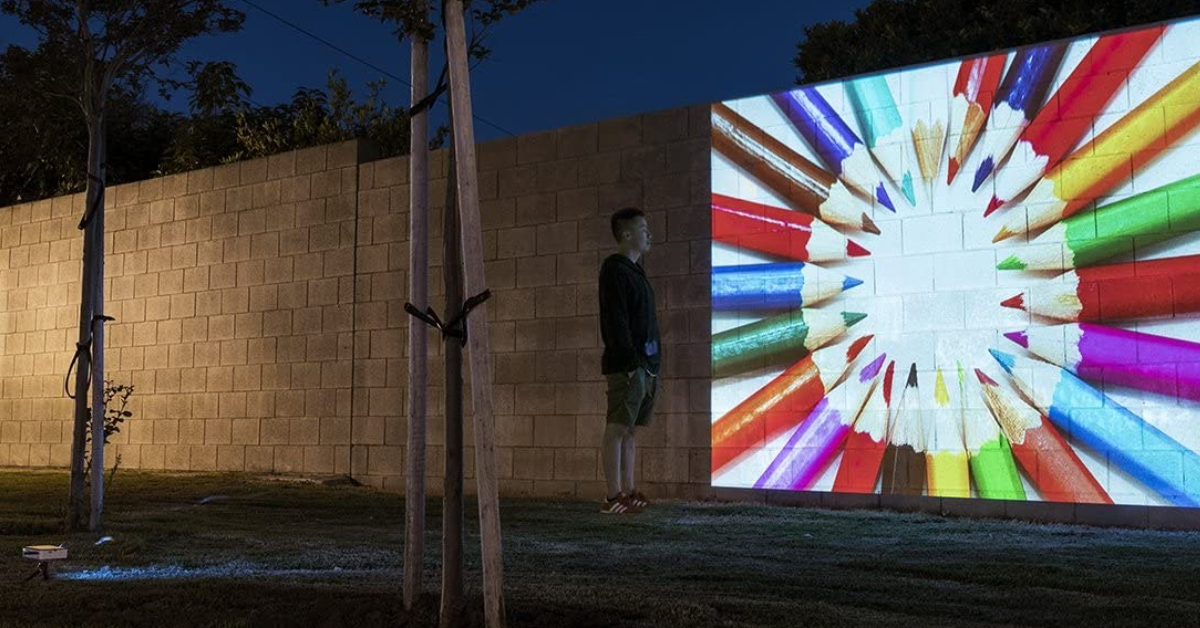 projector wall art