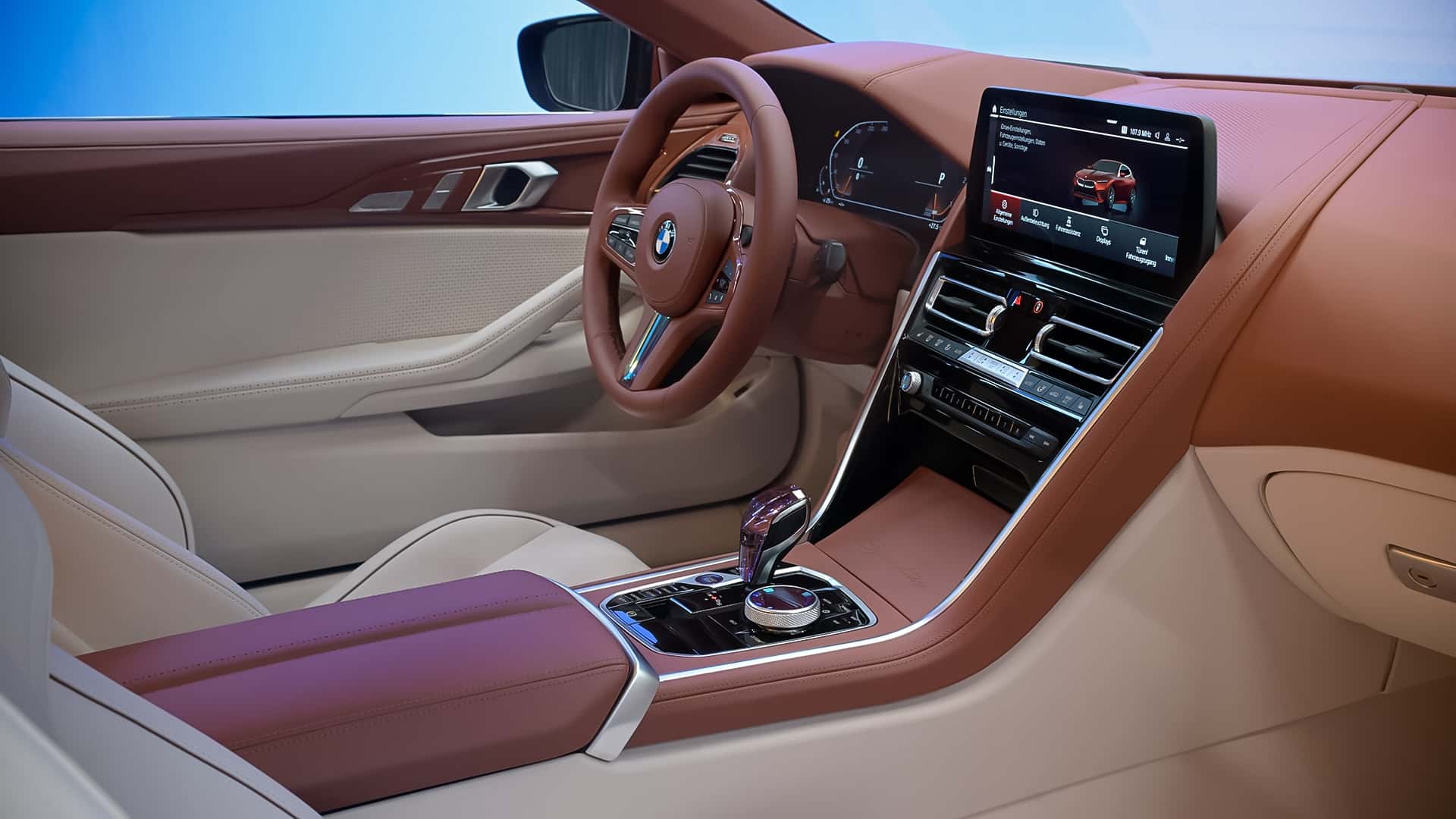 BMW Speedtop interior with light features