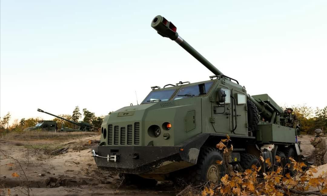 Ukrainian self-propelled artillery system Bohdan