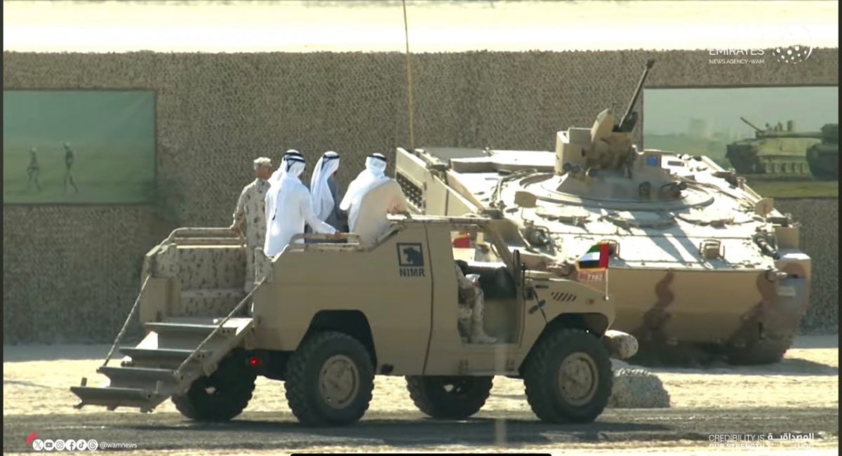 UAE Army BMP-3 with the Slovak DVK-30 combat module