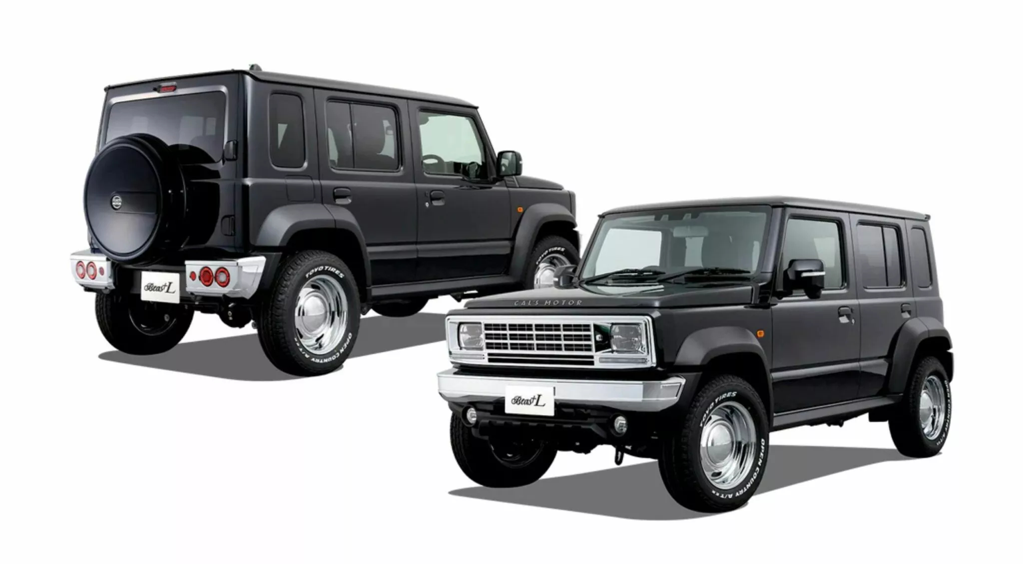 Beas+ L бодистайл для Suzuki Jimny вид спереду