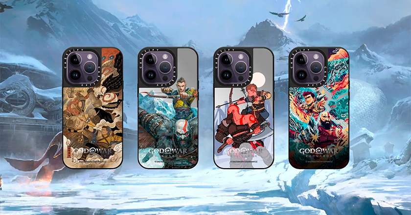 On November 9, PlayStation and CASETiFY will release cases for smartphones in celebrate the release of God of War Ragnarok