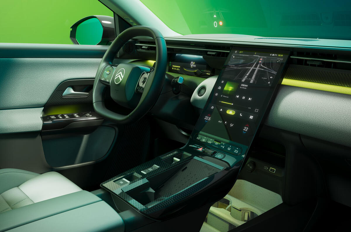 Інтер'єр Citroën C5 Aircross