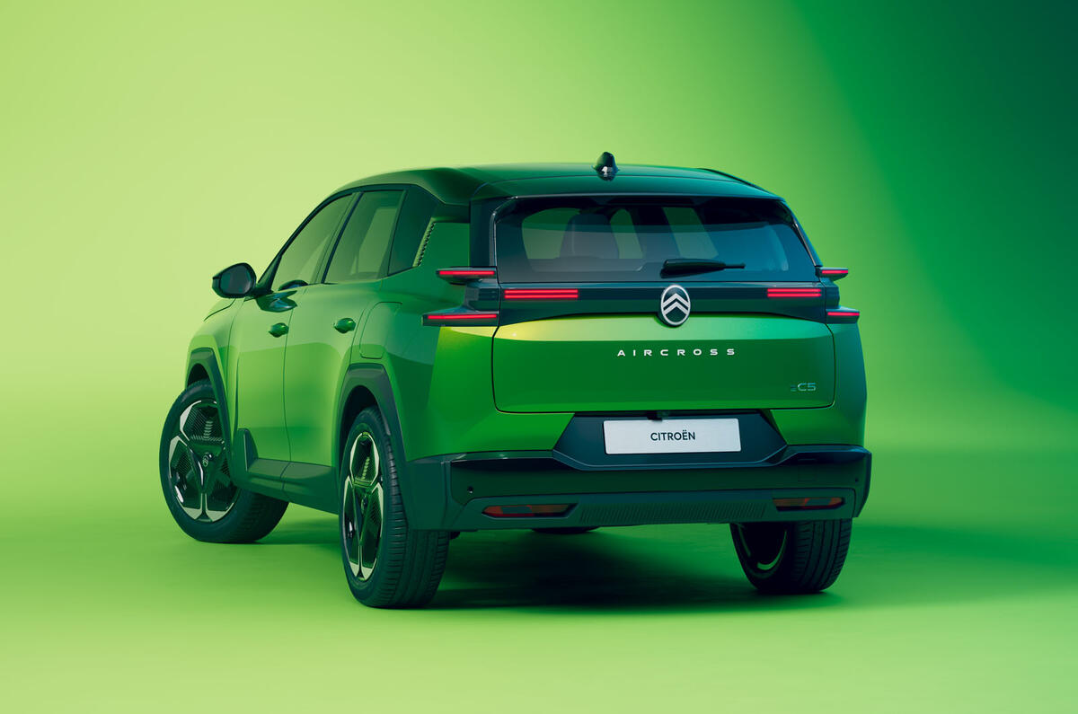 Задня частина Citroën C5 Aircross