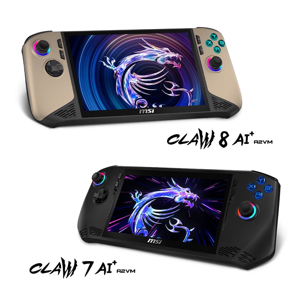 Консоли Claw 7 AI+ и Claw 8 AI+