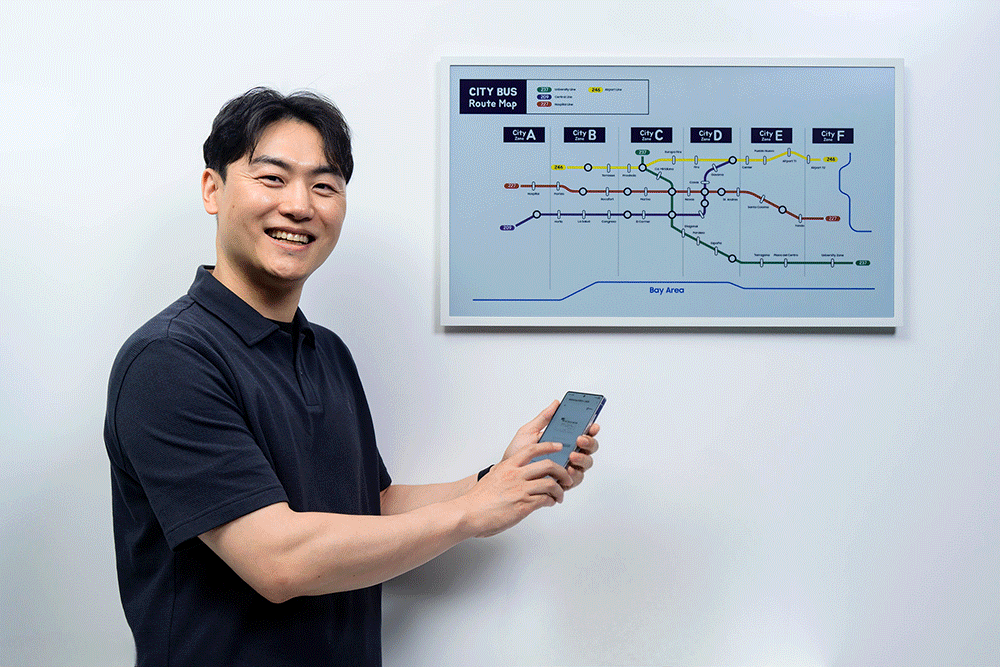 Управление контентом для цветной электронной бумаги с помощью Samsung VXT для цветной электронной бумаги