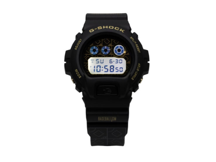 Details of the Casio G-Shock DW6900BI24-1 watch