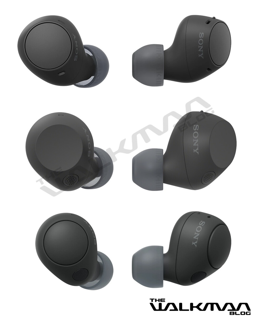 Зображення бездротових навушників Sony WF-C710N знизу