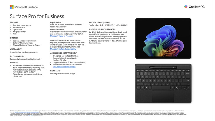 Surface Pro 11 Intel release image 3