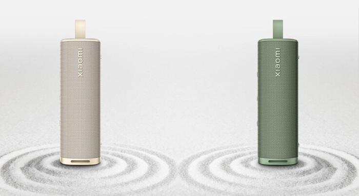 Золота та зелена колонки Xiaomi Sound Outdoor