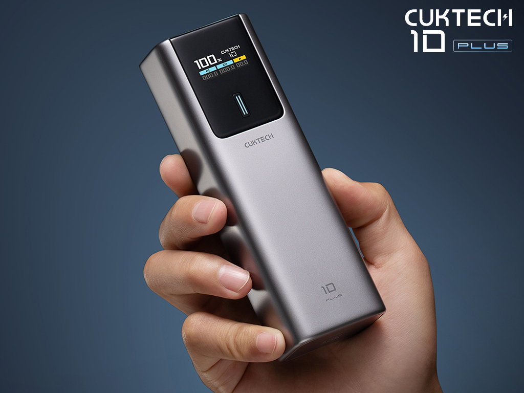 Présentation du nouveau modèle de power bank Cuktech 10 Plus