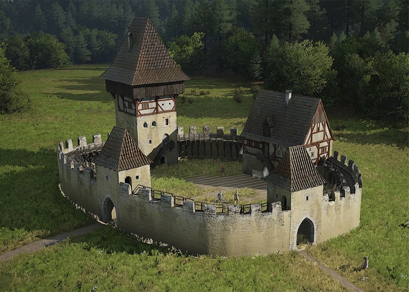 Замок в Manor Lords