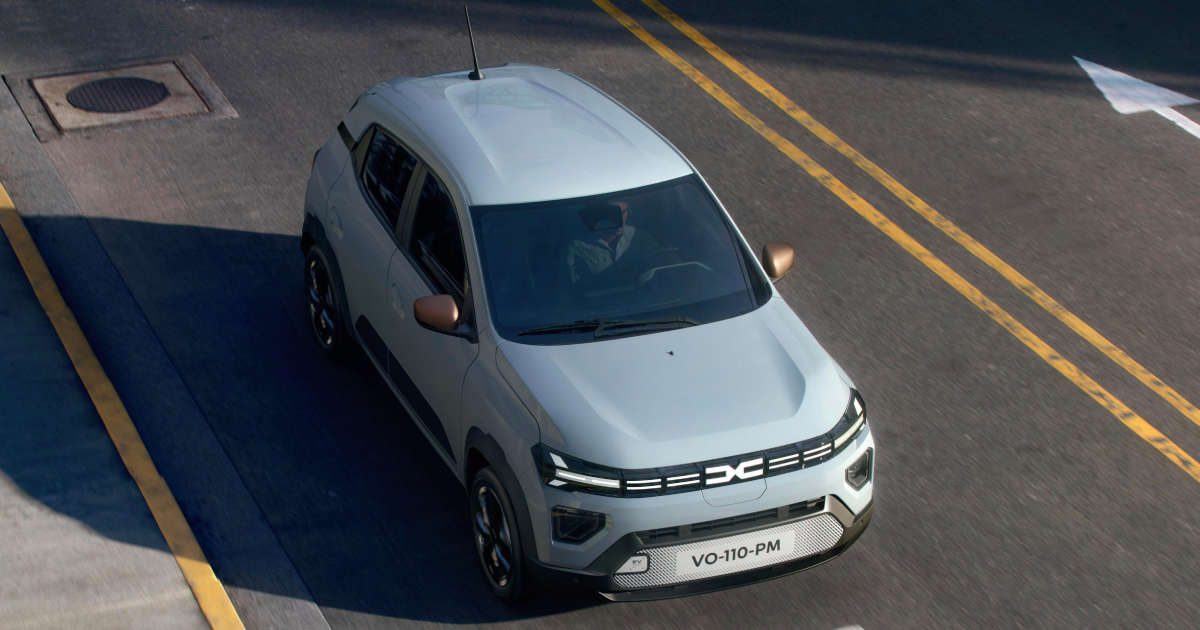 Dacia Spring - новый электрический хэтчбек