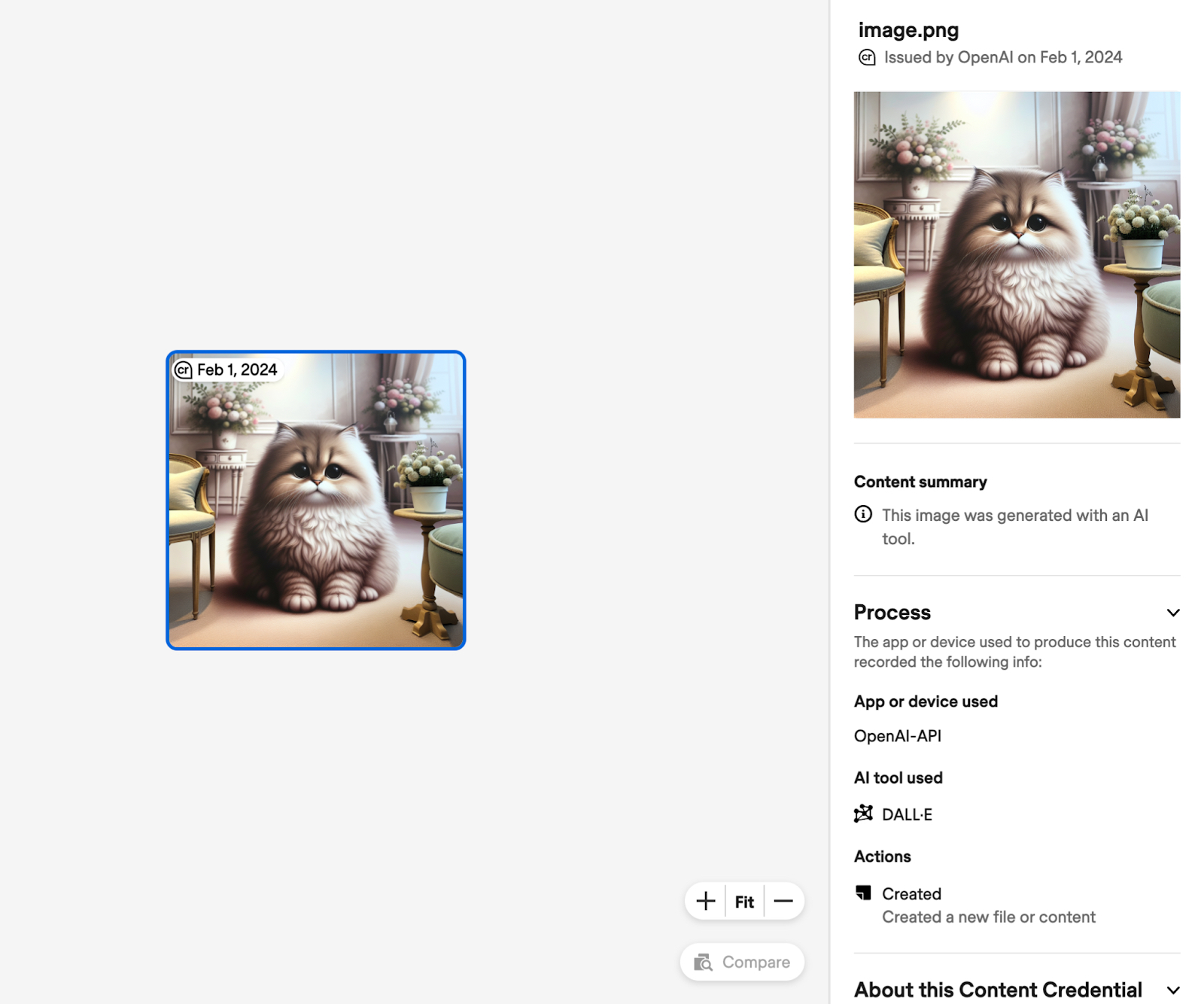 OpenAI will mark DALL-E 3 images with special C2PA tags-2