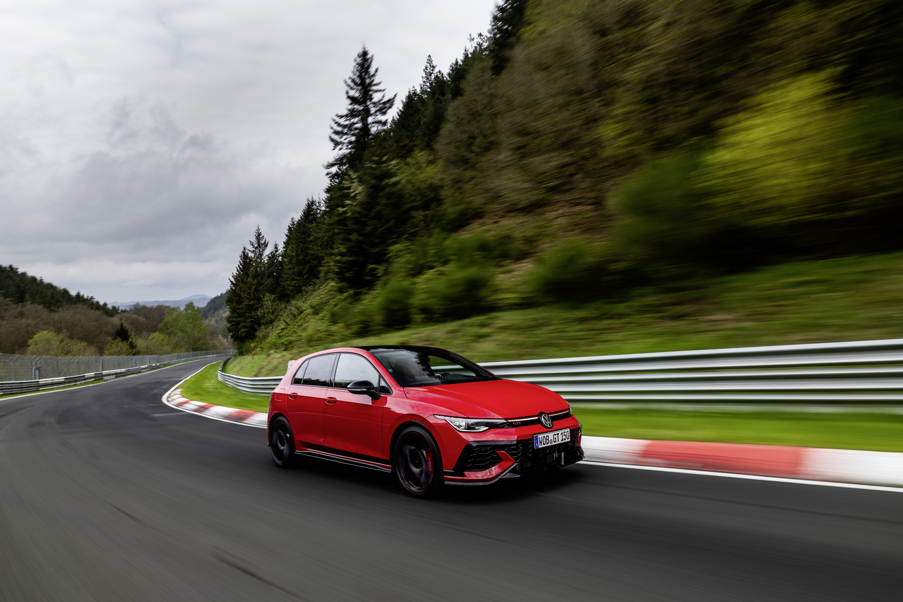 Golf GTI Édition 50 sur la route