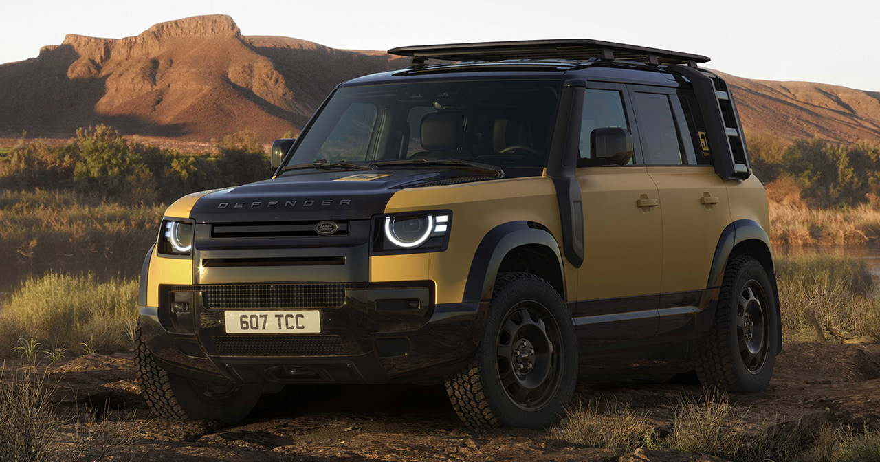 Defender Trophy Edition у кольорі Deep Sandglow Yellow