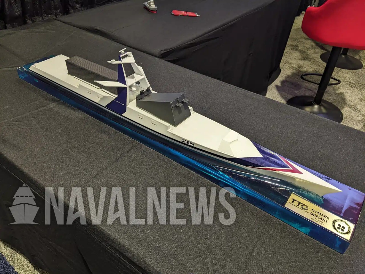 Модель Defiant с пусковой установкой ADL. Иллюстрация: Naval News