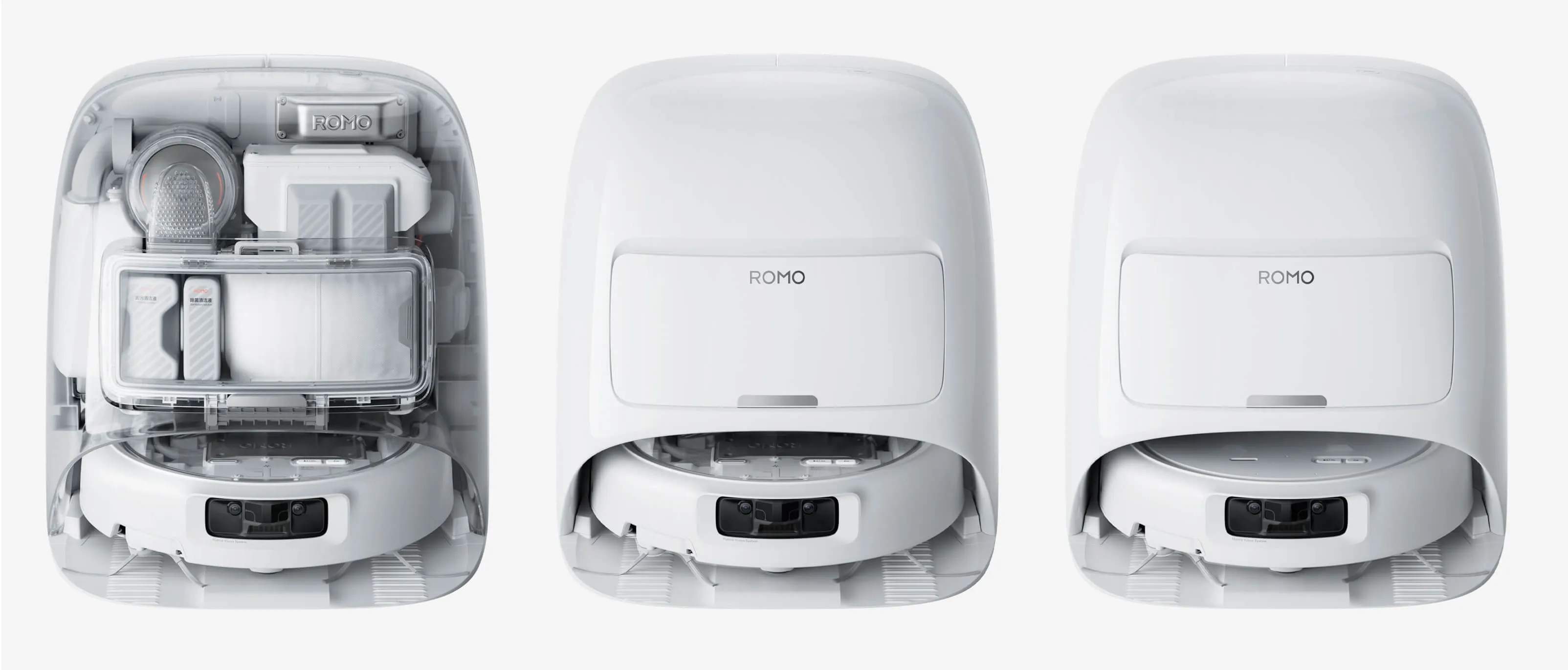 DJI Romo P, Romo A и Romo S. Иллюстрация