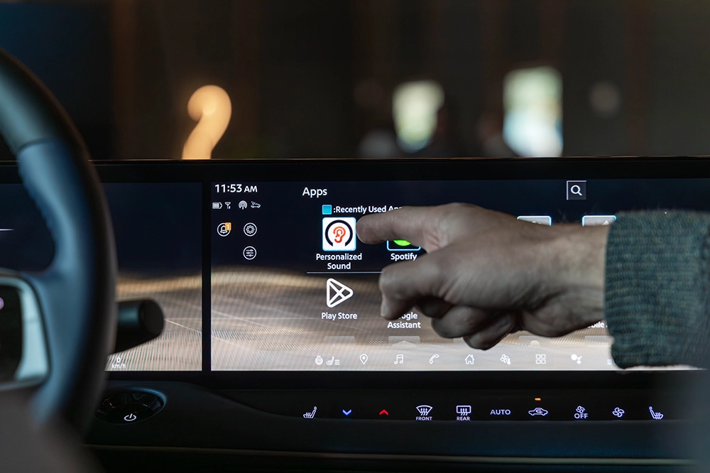 Підтримувані моделі автомобілів для додатку Personalized Sound