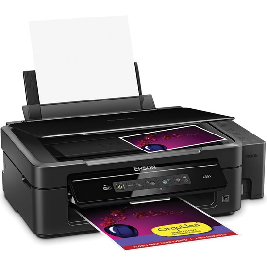 Фабрики печати со встроенным СНПЧ: МФУ Epson L355, L210 и принтеры L300, L110