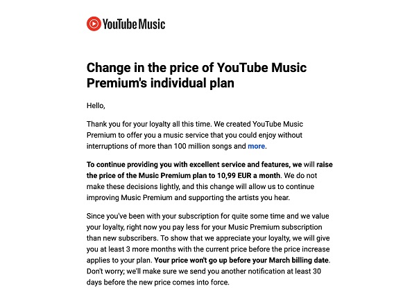 Google is raising the cost of YouTube Premium and YouTube Music subscriptions in some countries, but offering a three-month discounted rate-2