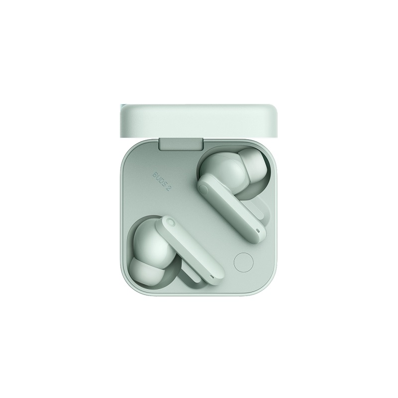 CMF Buds 2 headphones in mint colour