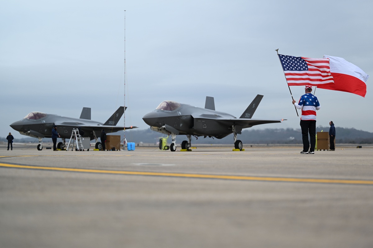 Poland's F-35A Lightning II. Illustration: US AIR FORCE