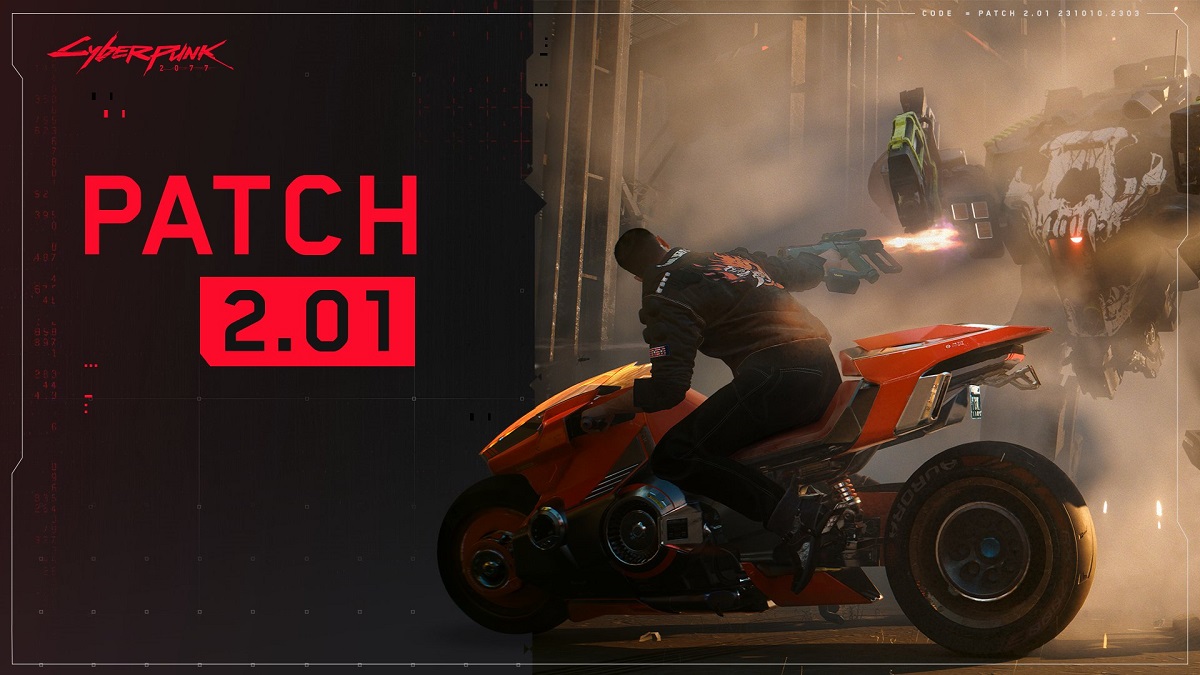 Розробники Cyberpunk 2077 випустили патч 2.01, який виправив баги як в основній грі, так і в доповненні Phantom Liberty