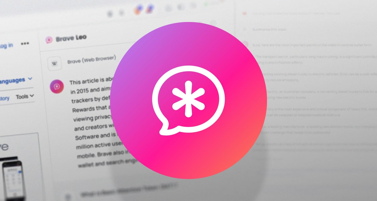 Brave lance son propre chatbot d'IA anonyme appelé Leo