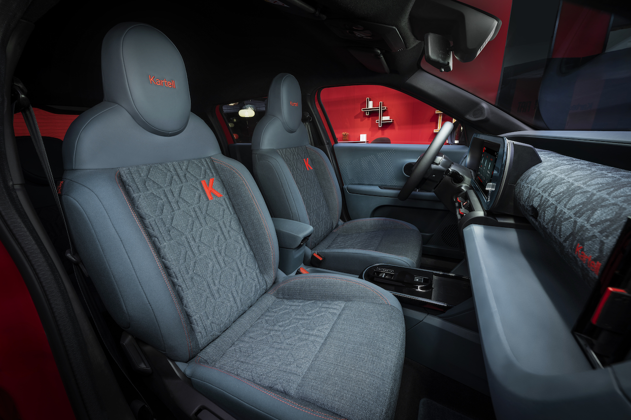 Інтер'єр Fiat Grande Panda Kartell