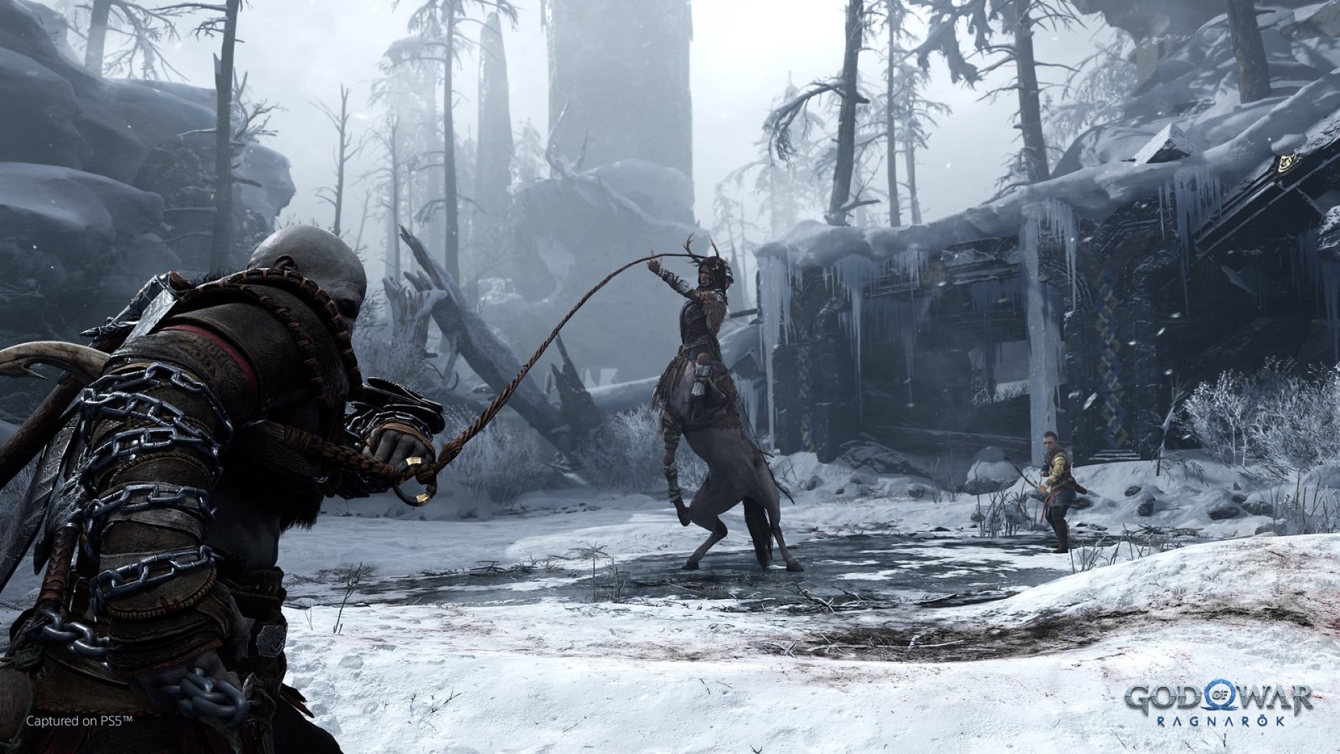 Les développeurs de God of War : Ragnarok ont révélé le système de combat, les nouveaux ennemis, la puissance de Kratos et les nouvelles capacités de combat d'Atreus.-3