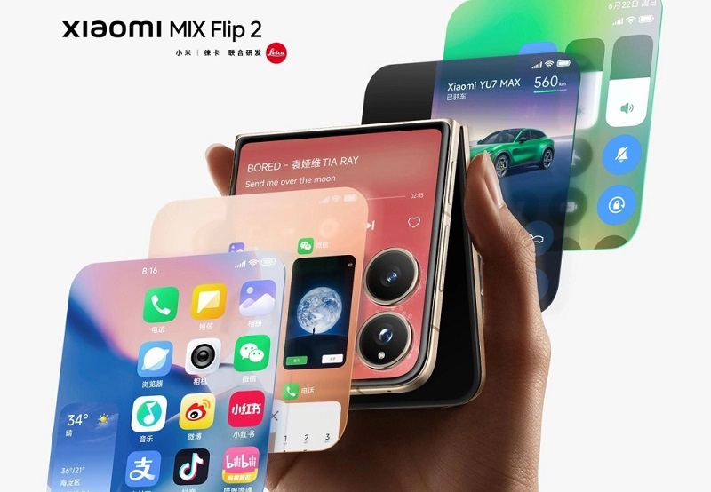 Xiaomi Mix Flip 2 foldable smartphone