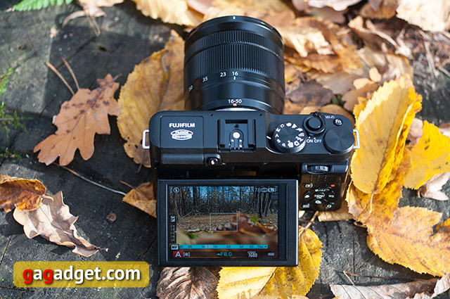 Обзор компактной системной камеры Fujifilm X-A1-7