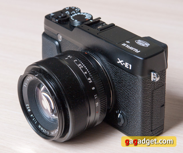 Обзор беззеркального цифрового фотоаппарата Fujifilm X-E1