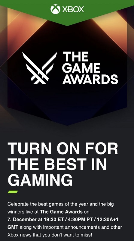 Microsoft офіційно повідомила, що візьме участь у шоу The Game Awards 2023 і готує низку крутих анонсів-2