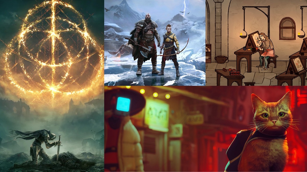 Elden Ring, Stray and God of War: Ragnarök are the top contenders for the professional GDC Awards