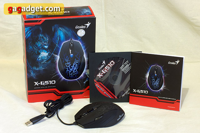 Обзор игровой мышки Genius X-G510