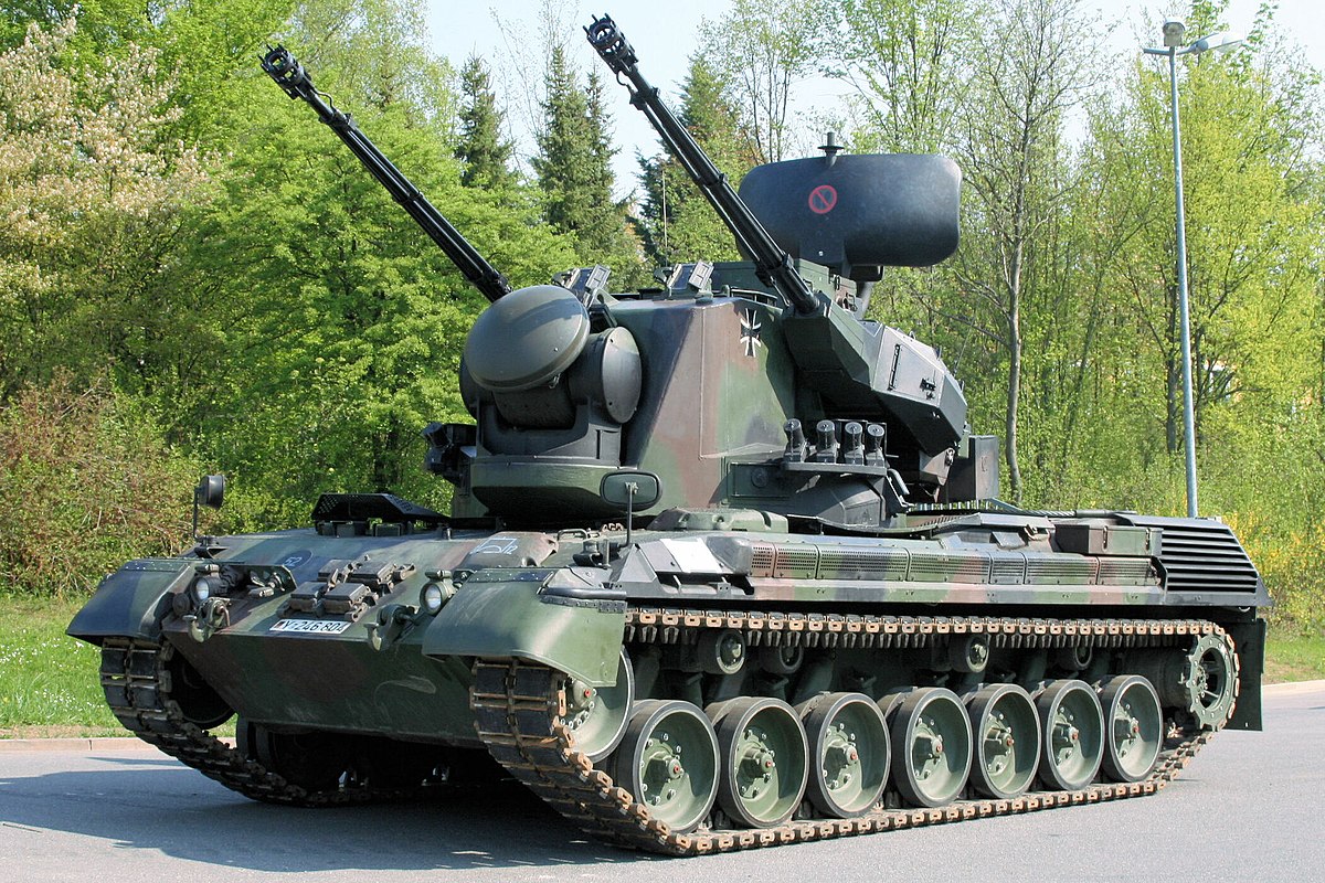 The Gepard system. Illustration from Wikipedia
