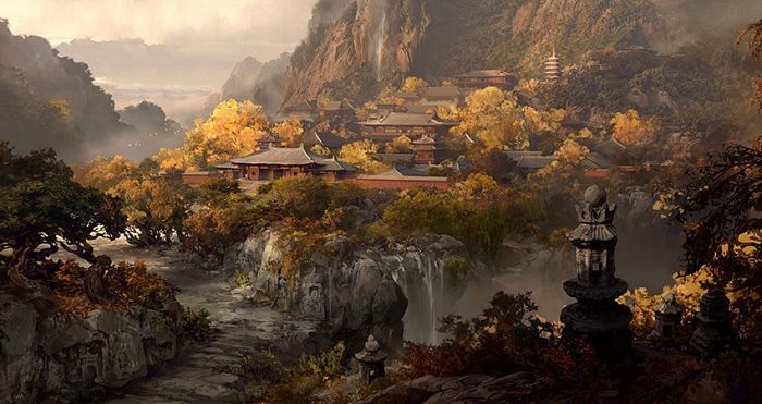 Beautiful graphics and artwork details from The Legend of Quanyong Heroes