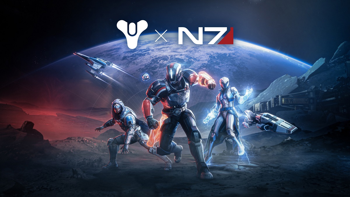 У Destiny 2 з'явиться броня Командора Шепарда та інших персонажів франшизи Mass Effect: Bungie анонсувала черговий кросовер