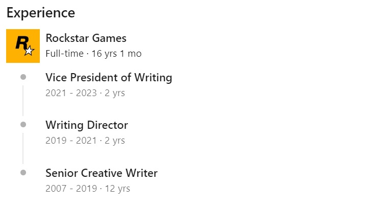 After 16 years at Rockstar Games, Michael Unsworth - screenwriter of Red Dead Redemption, Grand Theft Auto and Max Payne 3 - has left the studio-2