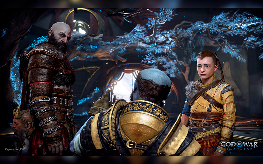 Taille du jeu PlayStation : La taille du jeu God of War : Ragnarok varie aux États-Unis et en Europe. Nécessite au moins 84 Go d'espace-2