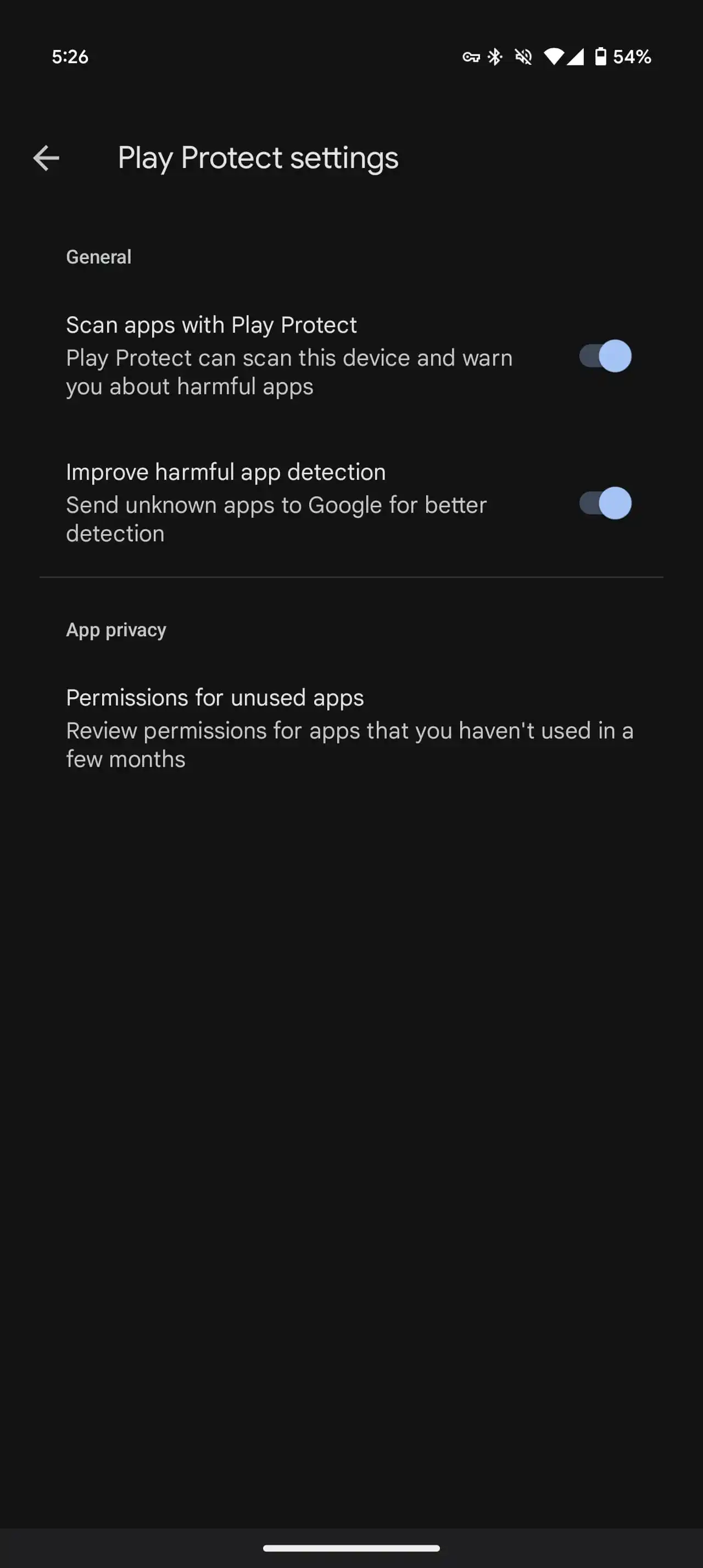 Google Play Protect during calls