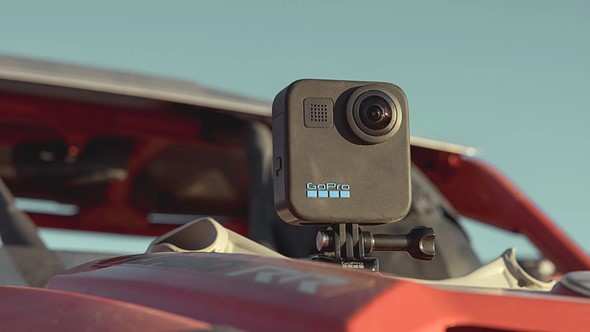 GoPro Max (2025) на автомобілі